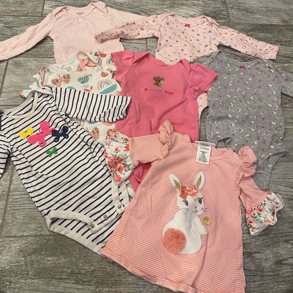 12 Month Carters and other brand bundle